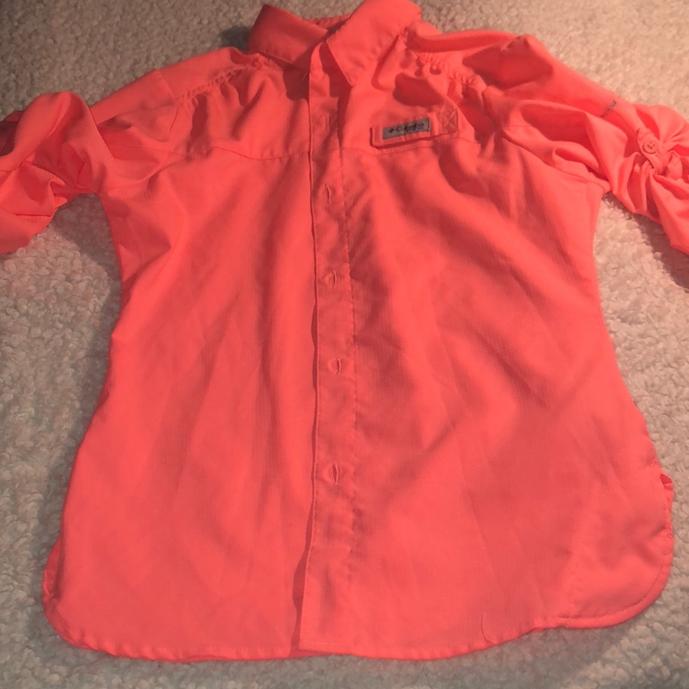 COLUMBIA PEACH BLOUSE